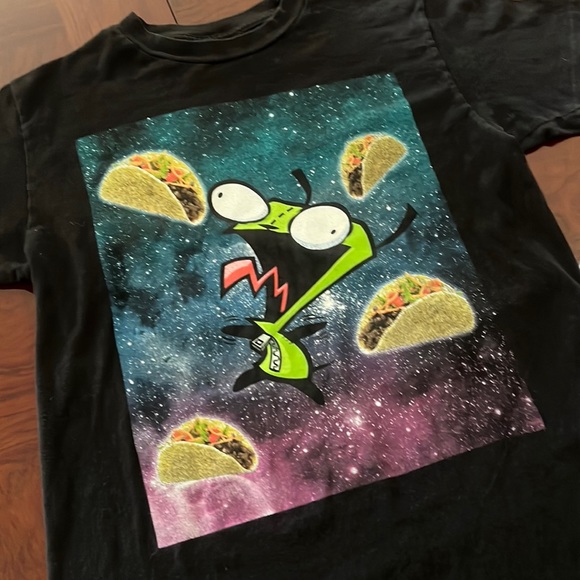 Nickelodeon Tops - Nickelodeon Invader Zim Gir Space Tacos Shirt, Used. Size: S